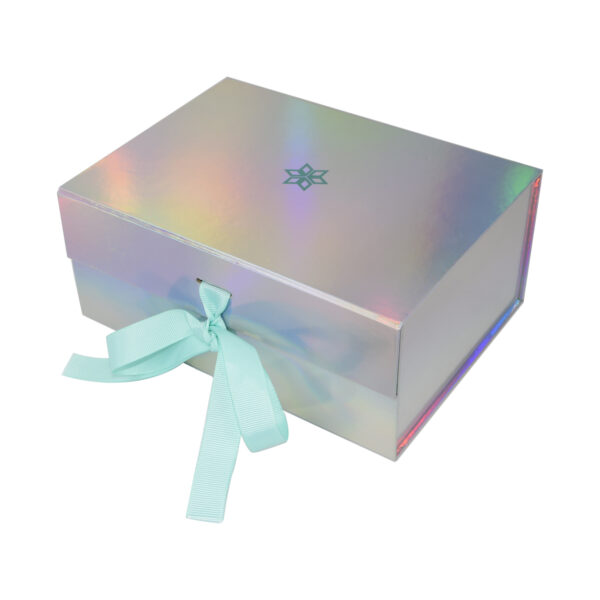 Holographic Collapsible Gift Boxes With Magnetic Closure - Image 4