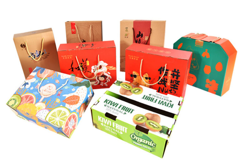 Colored Corrugated Boxes