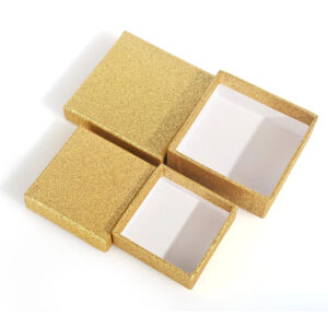 Glitter Paper Gift Boxes