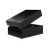 Black piano lacquer wood custom packaging perfume box Maker