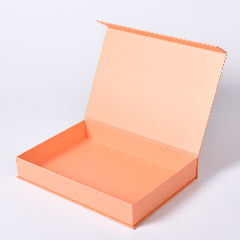Book Shape Flip Box Clothing Gift Packaging Boxes Maker