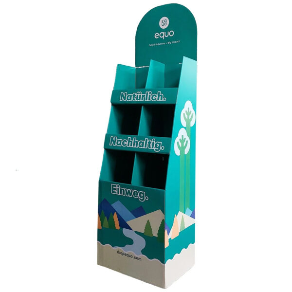 Cardboard Display Box Stand Retail Display Stand Dealer