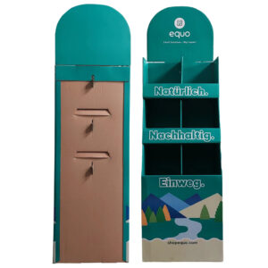 Cardboard Display Box Stand Retail Display Stand Dealer