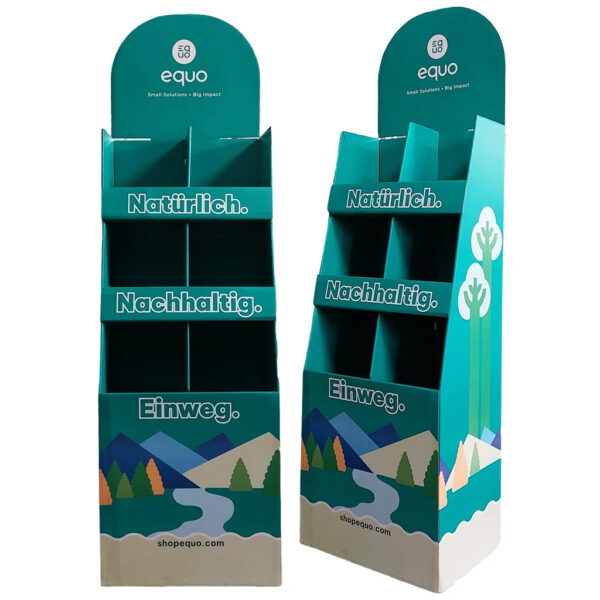 Cardboard Display Box Stand Retail Display Stand Dealer