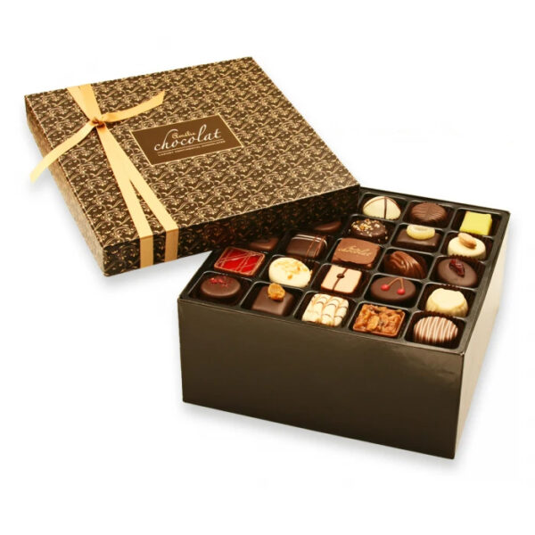 Custom Chocolate Gift Box Lid and Base Gift Box Factory