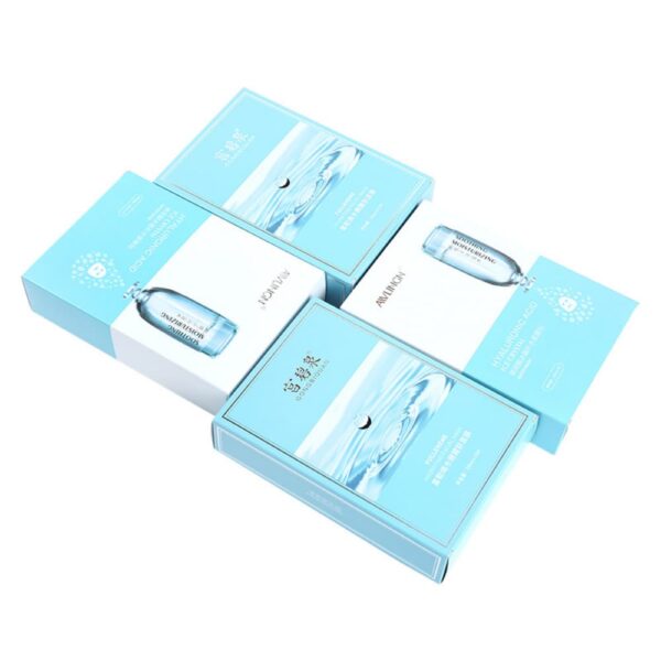 Silver card white card paper cosmetic box Factory
