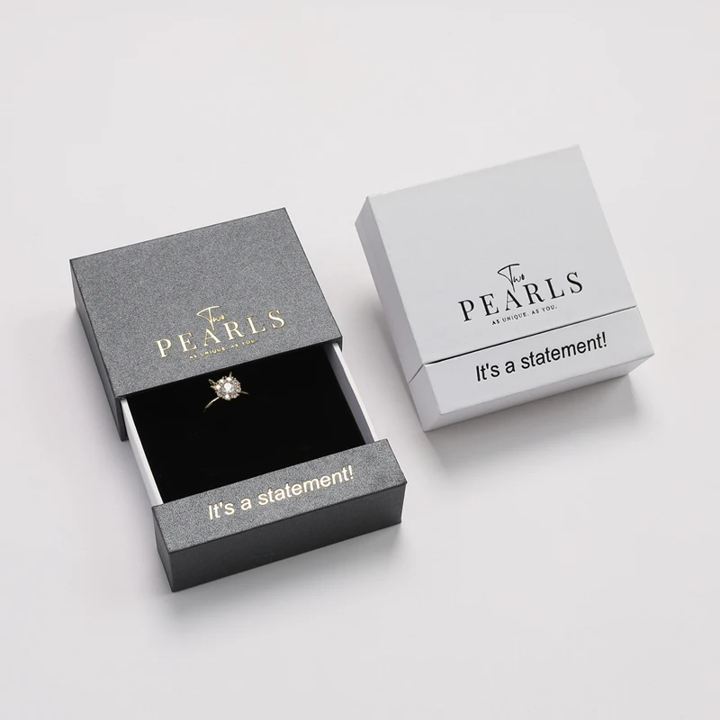 Custom Jewelry Cardboard Sliding Packaging Box Wholesale