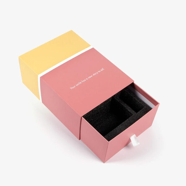 Custom Sliding Drawer Box EPE Foam Insert Perfume Box Maker