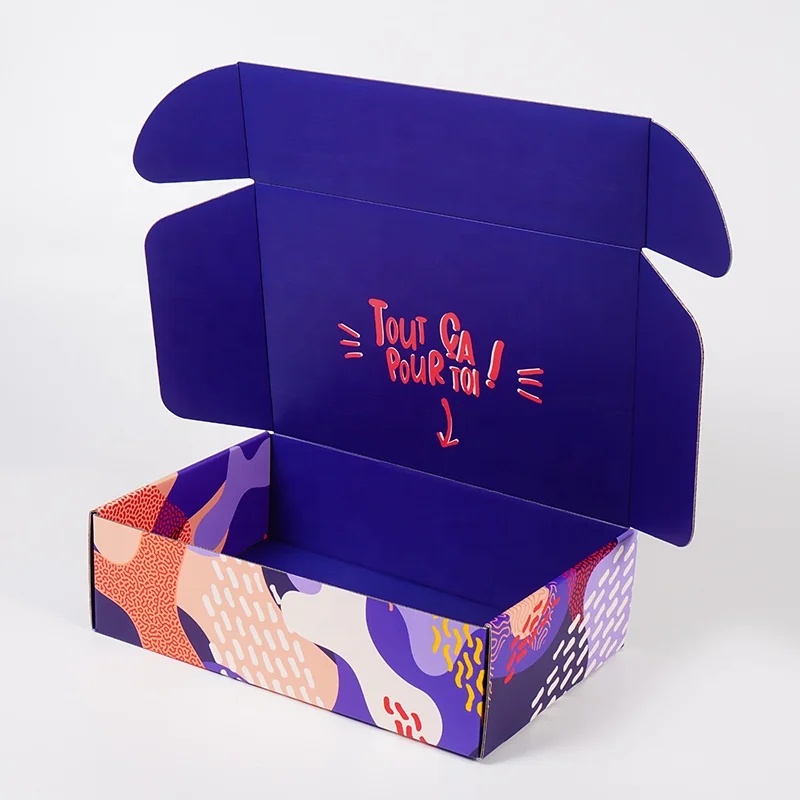 Custom corrugated airplane box personalized paper Vendor