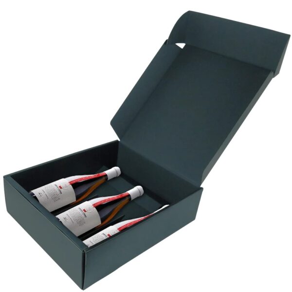 Custom corrugated wine box packaging folding box Exporter