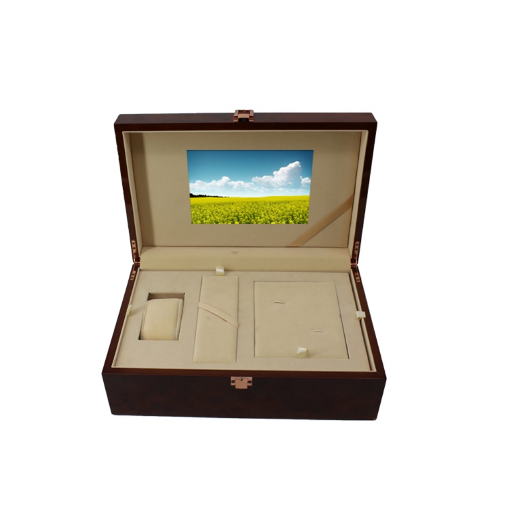 Custom lcd screen jewelry gift boxes with video Dealer