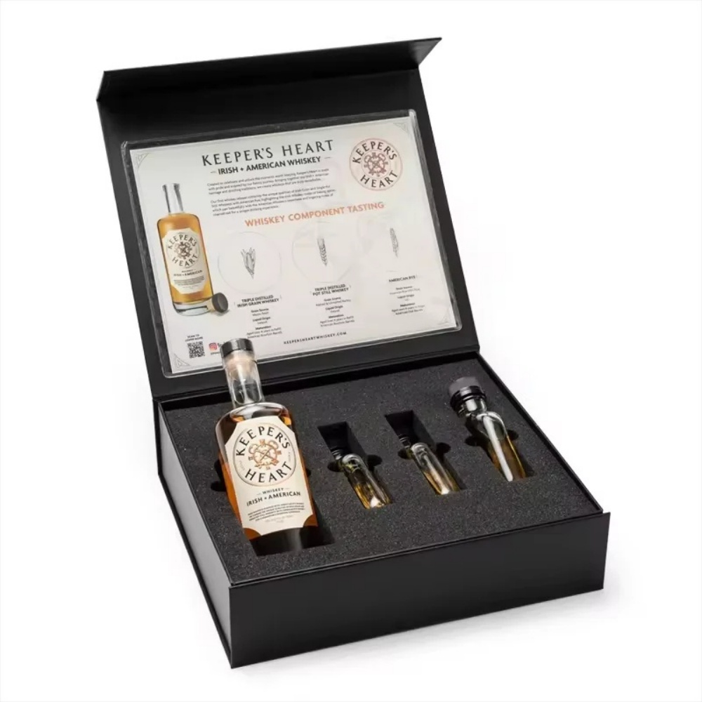 Customized Magnet Wine Bottle Boxes Wine Packaging Bulk