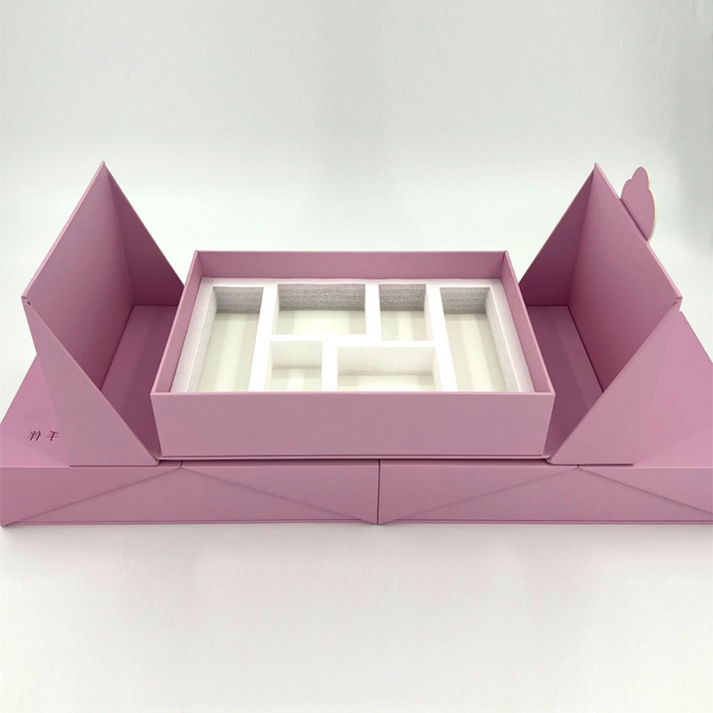 Double Door Cosmetic Gift Box Packaging Box Manufacturing