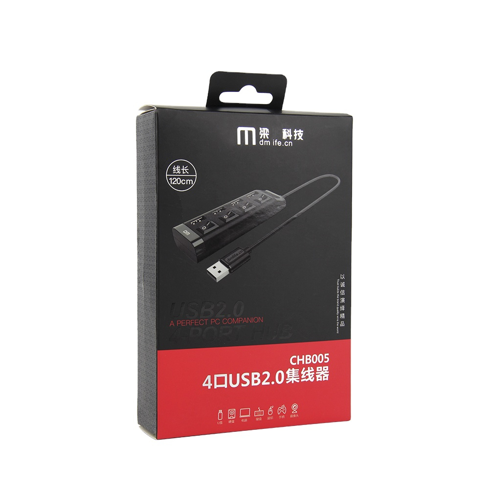 Electronic product usb box custom packaging box Exporters