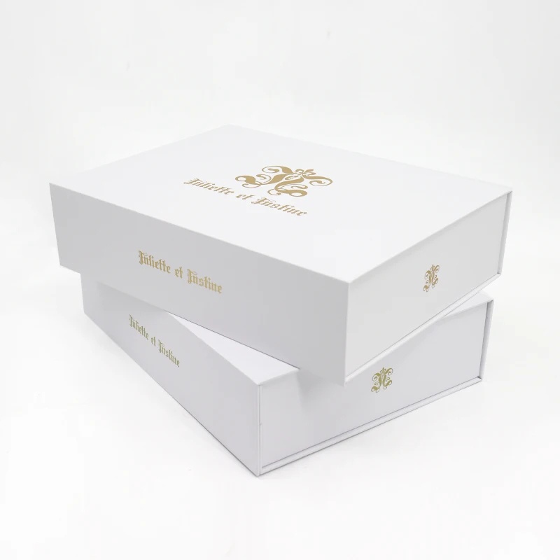 Folding Magnetic Box Cardboard Clothing Cosmetic Box Vendor