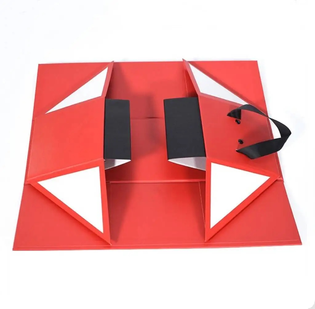 Folding gift box custom wine bottle packaging box Supplier