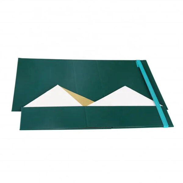 Folding gift box magnetic box with elastic string China