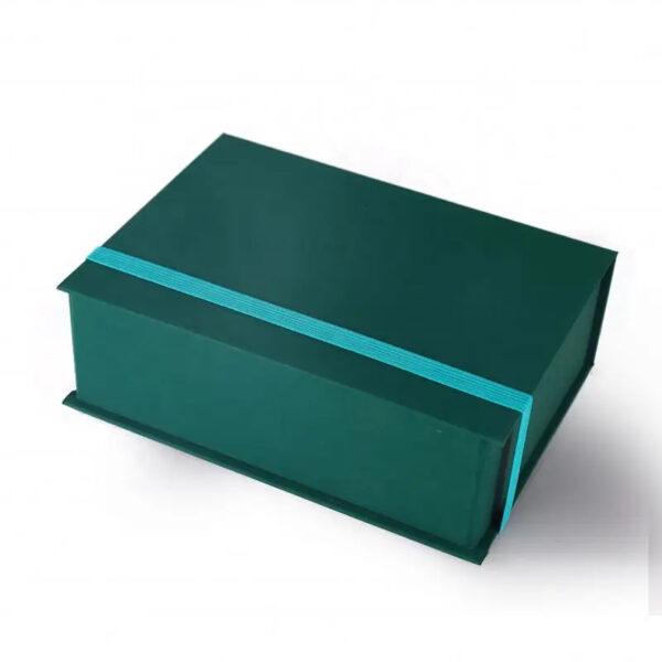 Folding gift box magnetic box with elastic string China