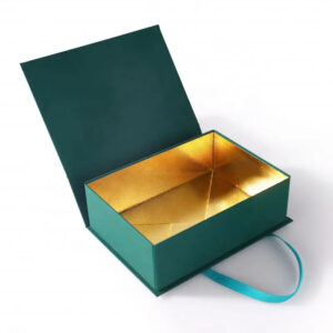 Folding gift box magnetic box with elastic string China
