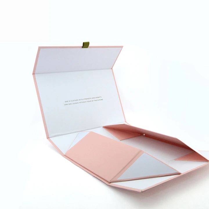 Folding gift boxes cosmetics skincare boxes Manufacturer