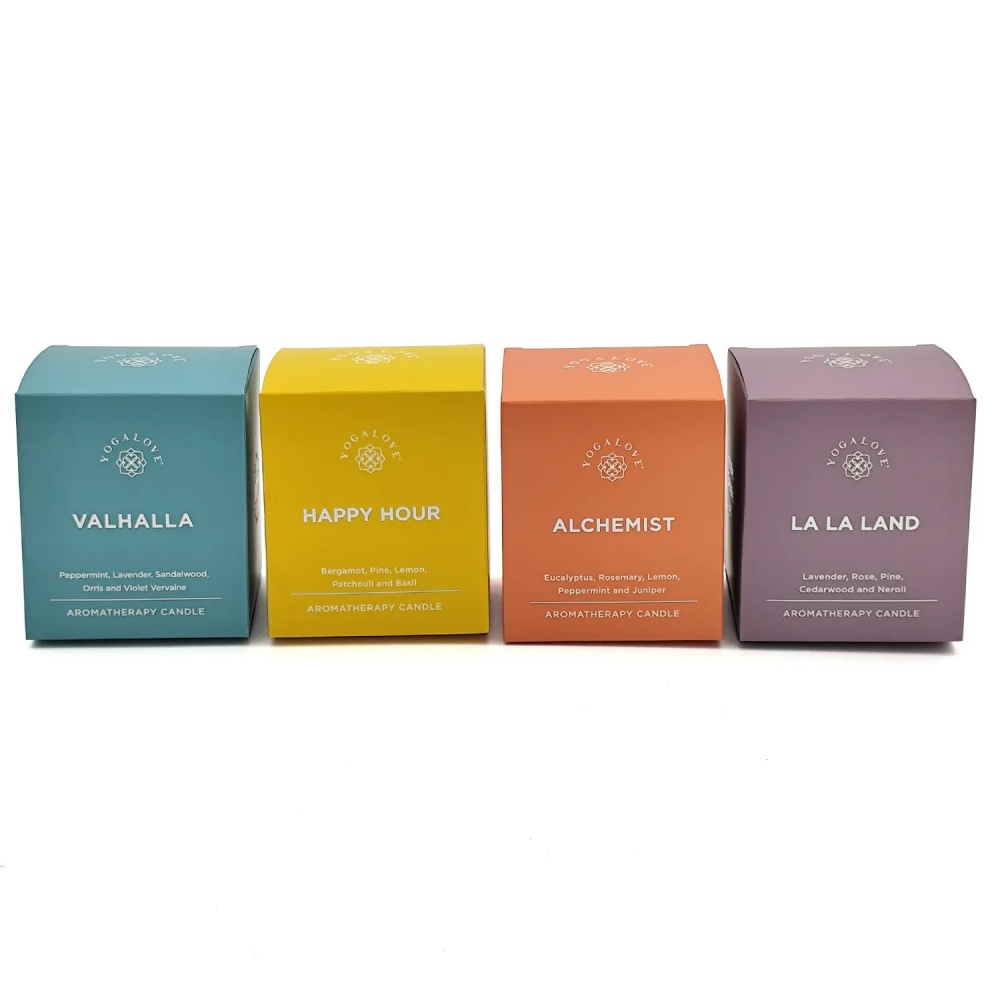 High-end customized candle square gift boxes wholesale