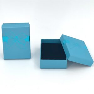 Jewelry box with lid and colorful printing Manufacturing
