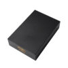 Luxury custom black perfume boxes with lids Manufacturers