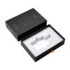 Luxury custom black perfume boxes with lids Manufacturers