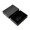 Luxury custom black perfume boxes with lids Manufacturers
