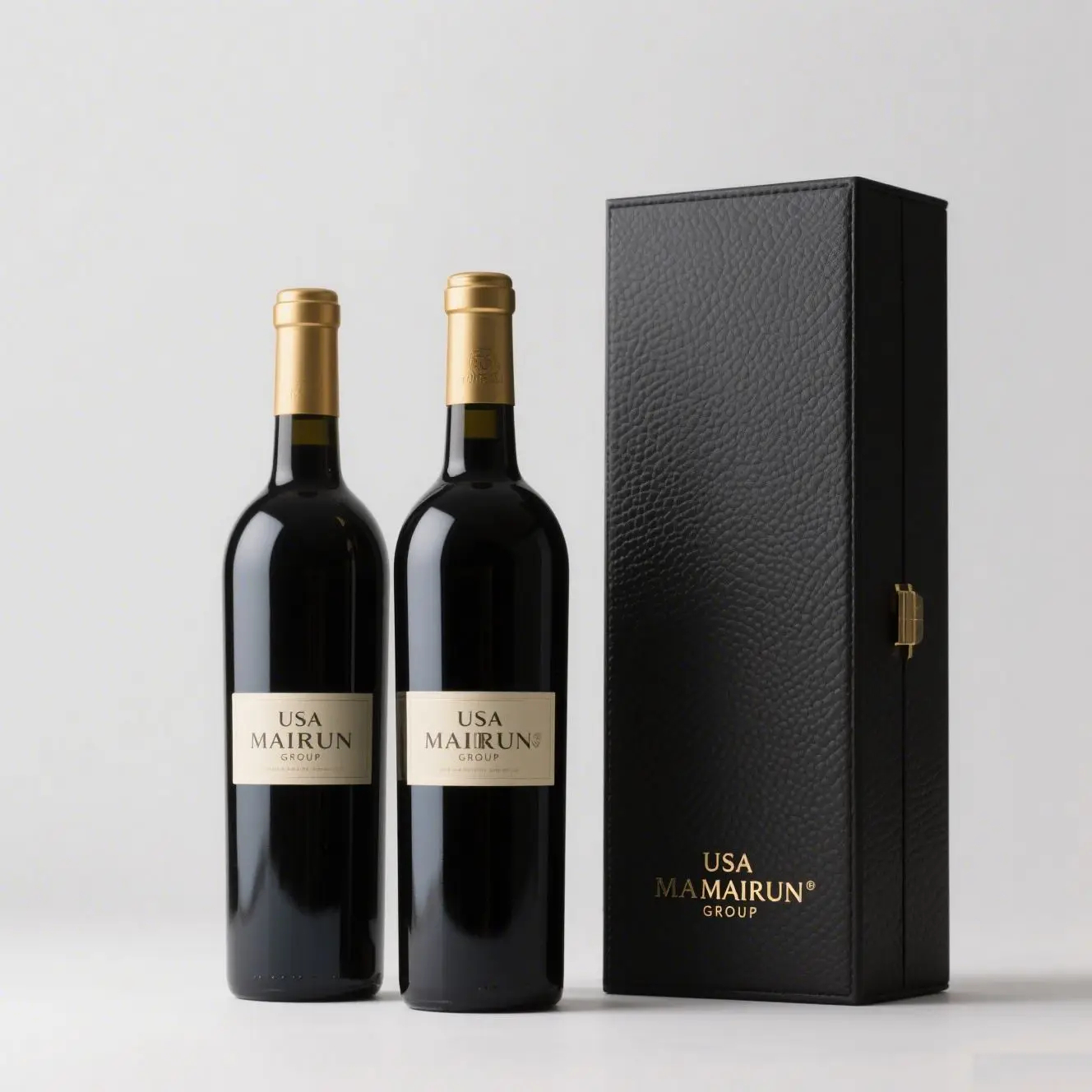 Luxury hard magnetic wine boxes packaging Manufacturing