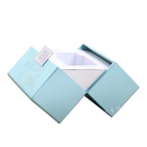 Perfume box flip cover custom double door gift box Vendor