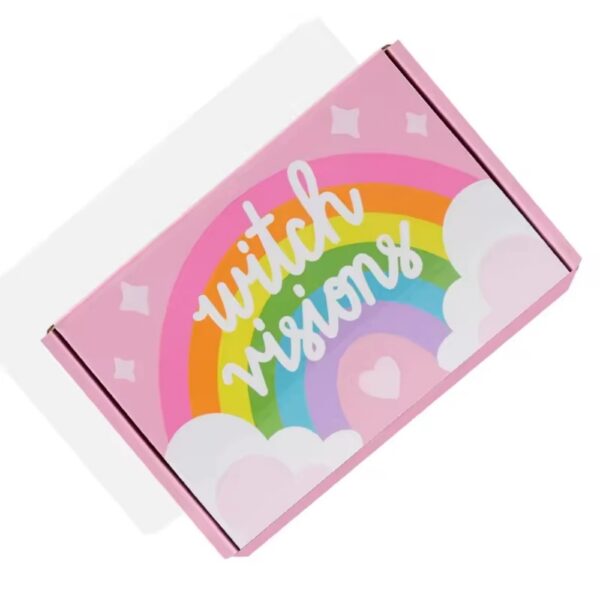 Pink Custom Airplane Box Corrugated Cardboard Gift Box Bulk