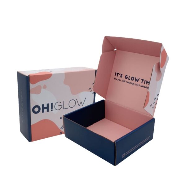 Customized airplane box hard courier paper box Factory