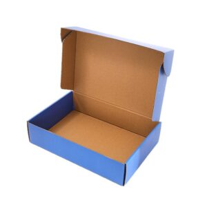 Aircraft personalized custom white corrugated gift box Bulk