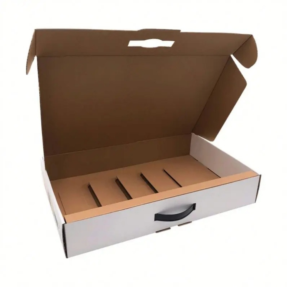 Wine Box Aircraft Box With Handle Customized Logo Exporte