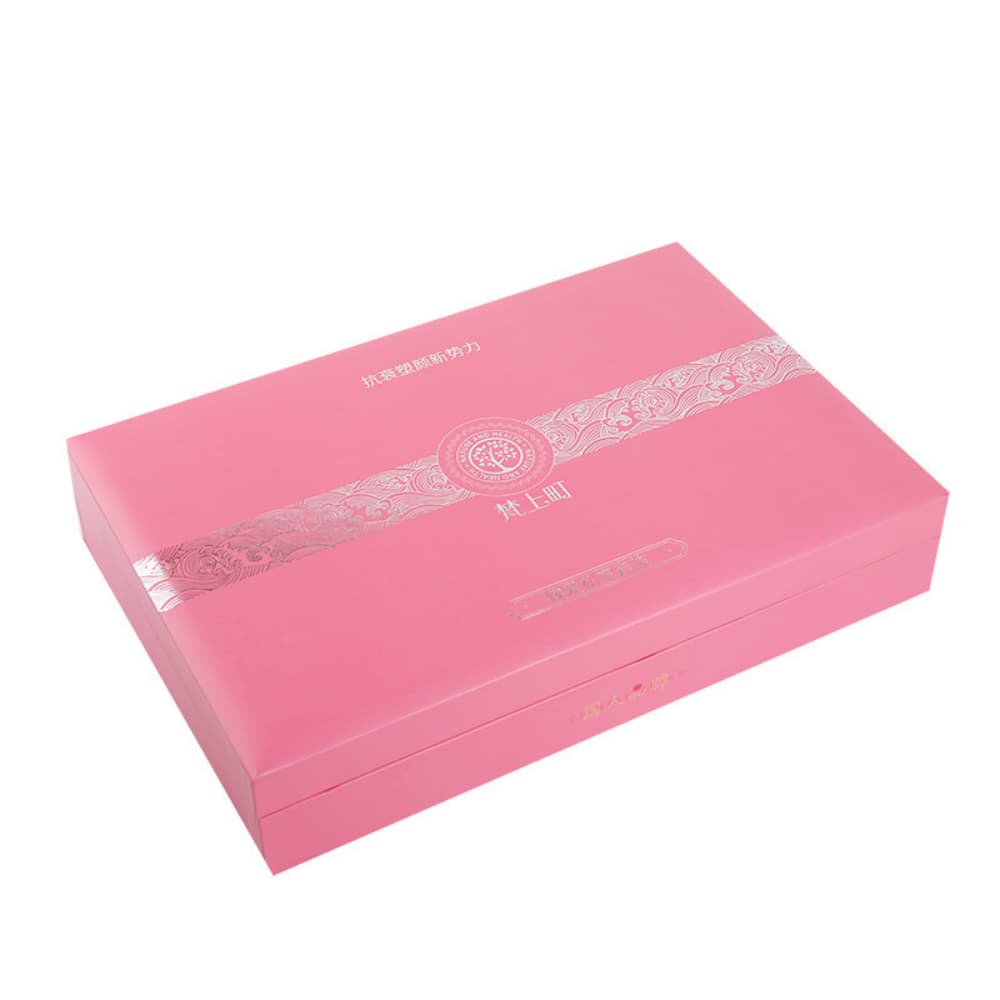 gold stamping packaging book shape color box Manufacturing