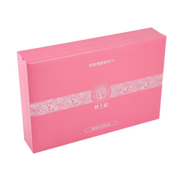 gold stamping packaging book shape color box Manufacturing