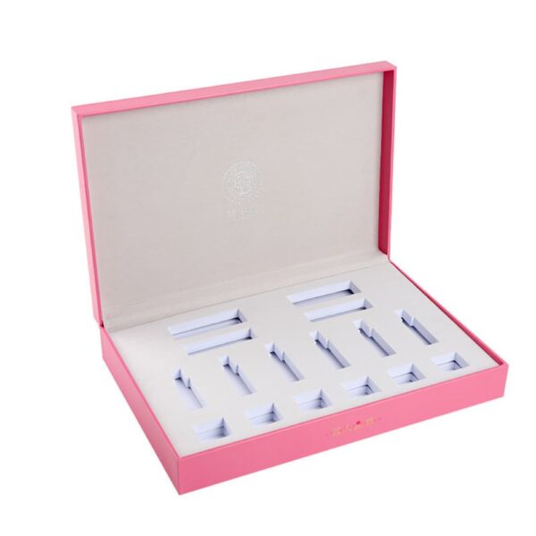 gold stamping packaging book shape color box Manufacturing