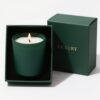 brown rigid cardboard Custom square candle gift box Maker