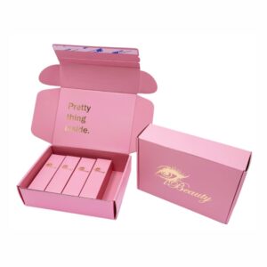 cosmetics packaging box color printing airplane box Maker