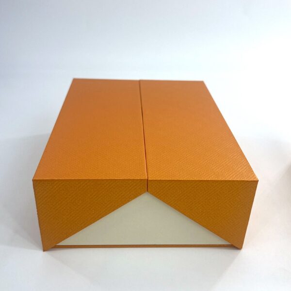 Double door wine box custom folio packaging box Supplier