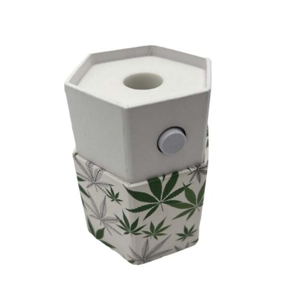 custom hexagon rigid gift boxes button closure Dealers