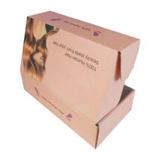 custom logo wig packaging box printing Product Box Dealer