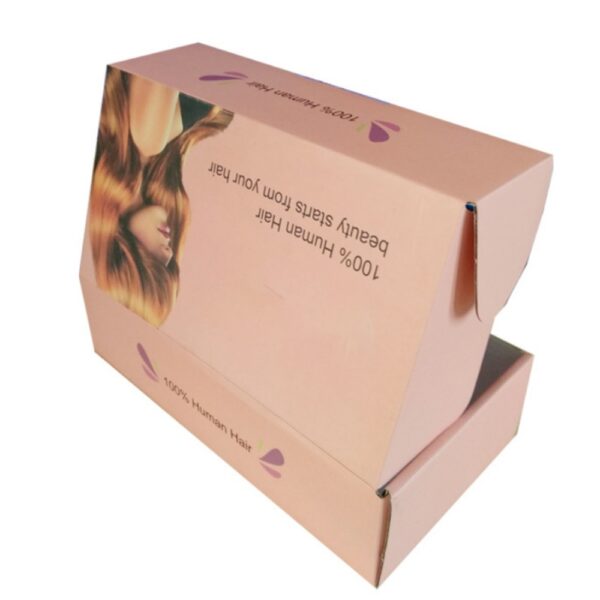 custom logo wig packaging box printing Product Box Dealer