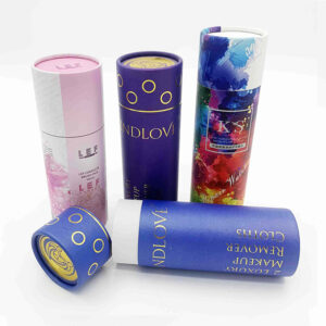 custom made Paper Tube Boxes cosmetic gift boxes Supplier