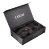 custom magnetic lid rigid wigs silk insert package Exporter