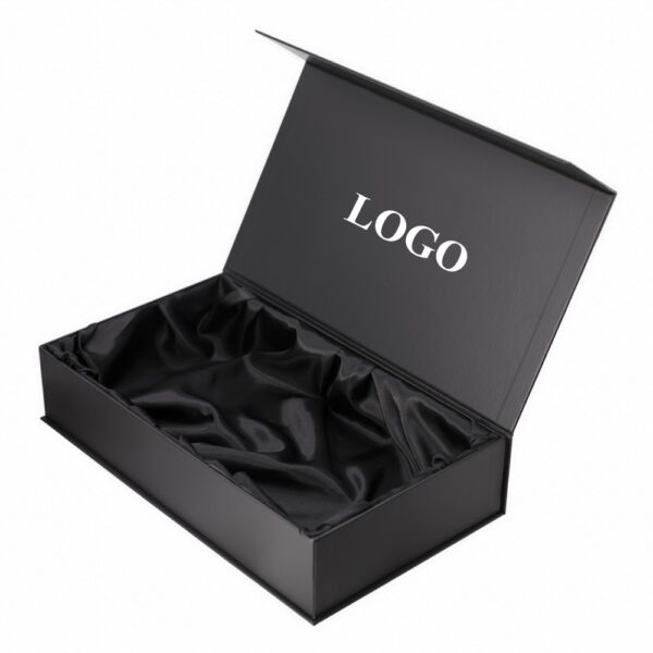 custom magnetic lid rigid wigs silk insert package Exporter