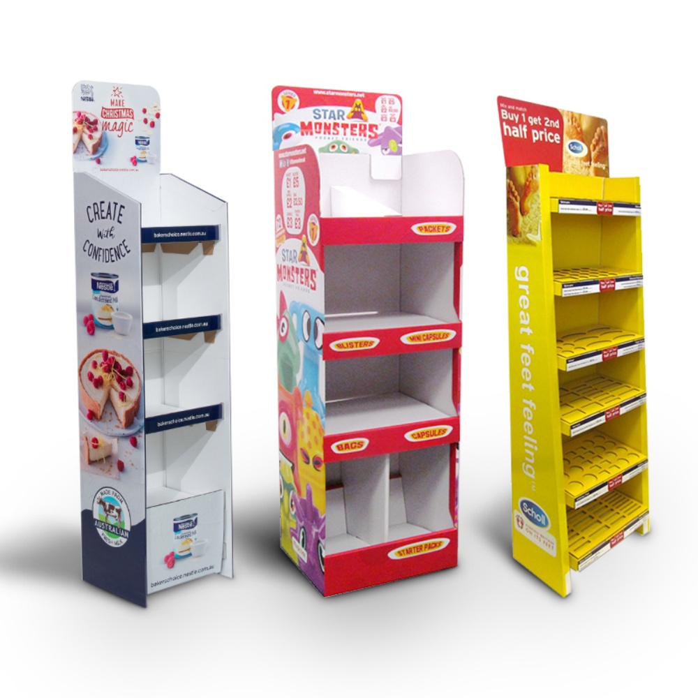 custom Cardboard Displays shop standen cartons Maker