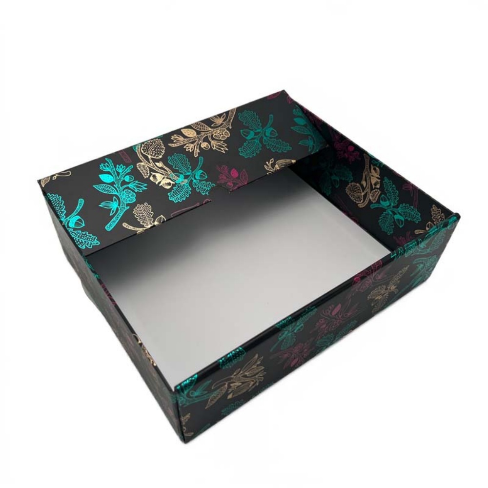 custom printed fold flat gift packaging premium Vendor