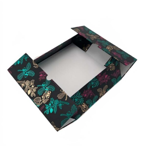 custom printed fold flat gift packaging premium Vendor
